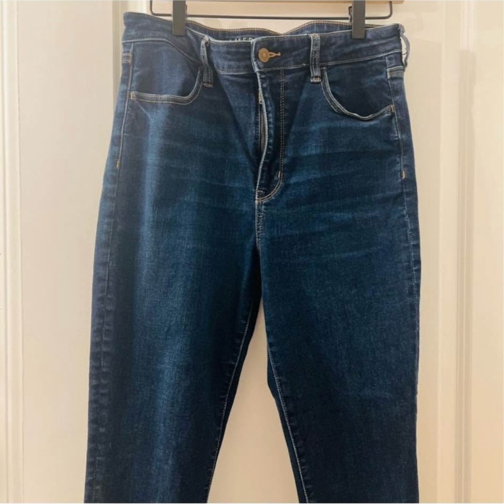 American Eagle Outfitters Dark Blue Skinny Jeans